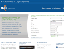 Tablet Screenshot of nalpdirectory.com